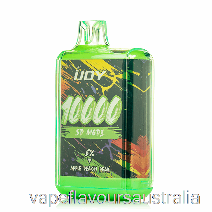 Vape Australia iJoy Bar SD10000 Disposable Apple Peach Pear